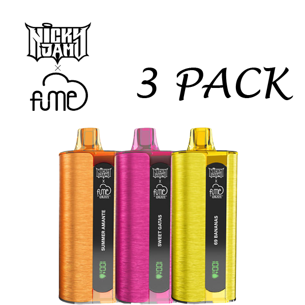 Nicky Jam x Fume Vape Device l 3 Pack - Vapes Xpress