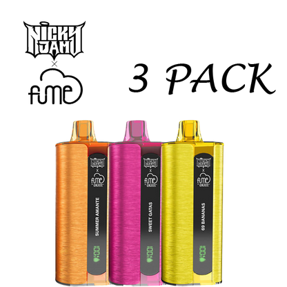 Nicky Jam x Fume Vape Device l 3 Pack - Vapes Xpress