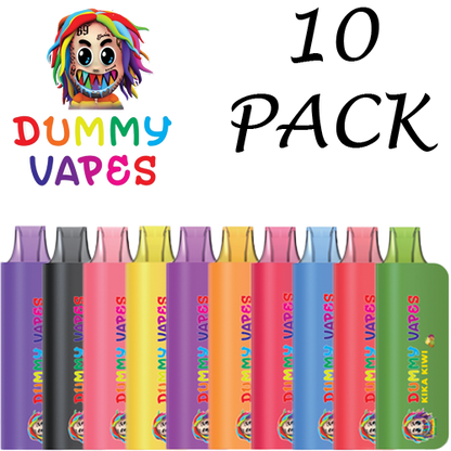 Dummy Vapes 8000 Puffs Disposable Vape - 10 Pack - Vapes Xpress