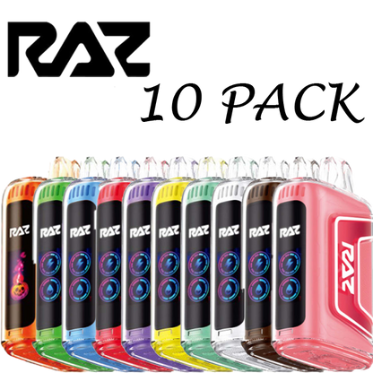 RAZ TN9000 9000 Puffs  – 10 Pack