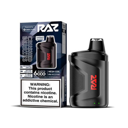 RAZ CA6000 Disposable Vape 6000 Puff – 6 pack