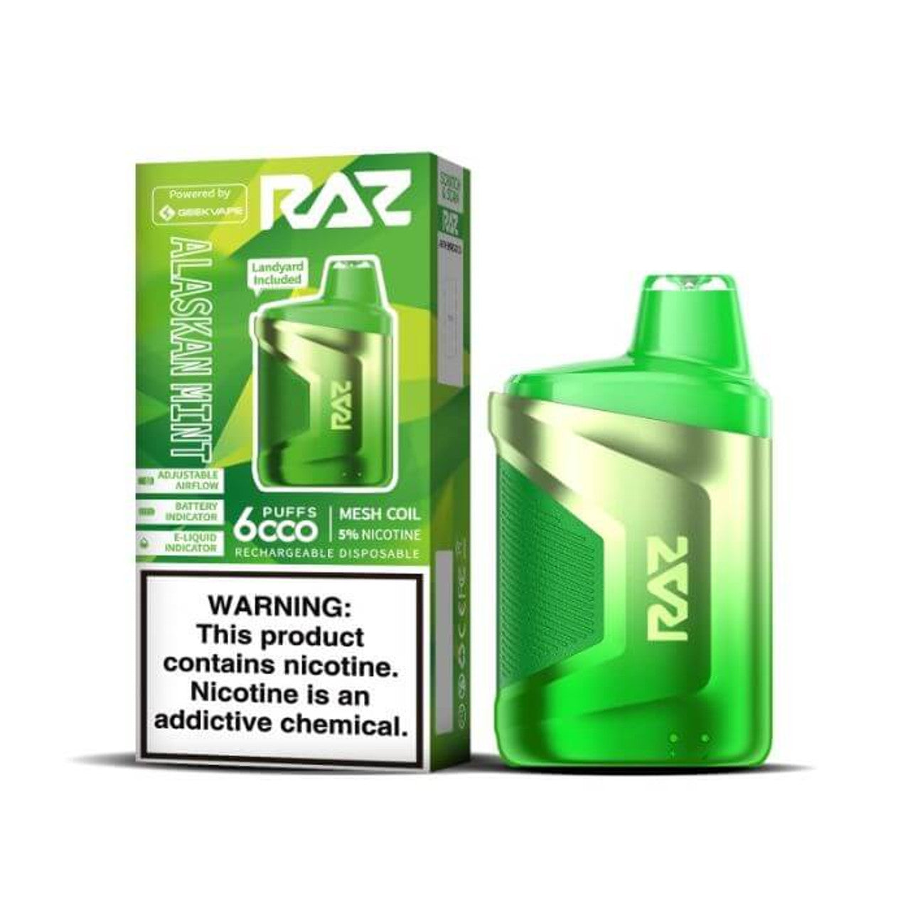 RAZ CA6000 Disposable Vape 6000 Puff – 3 pack - Vapes Xpress
