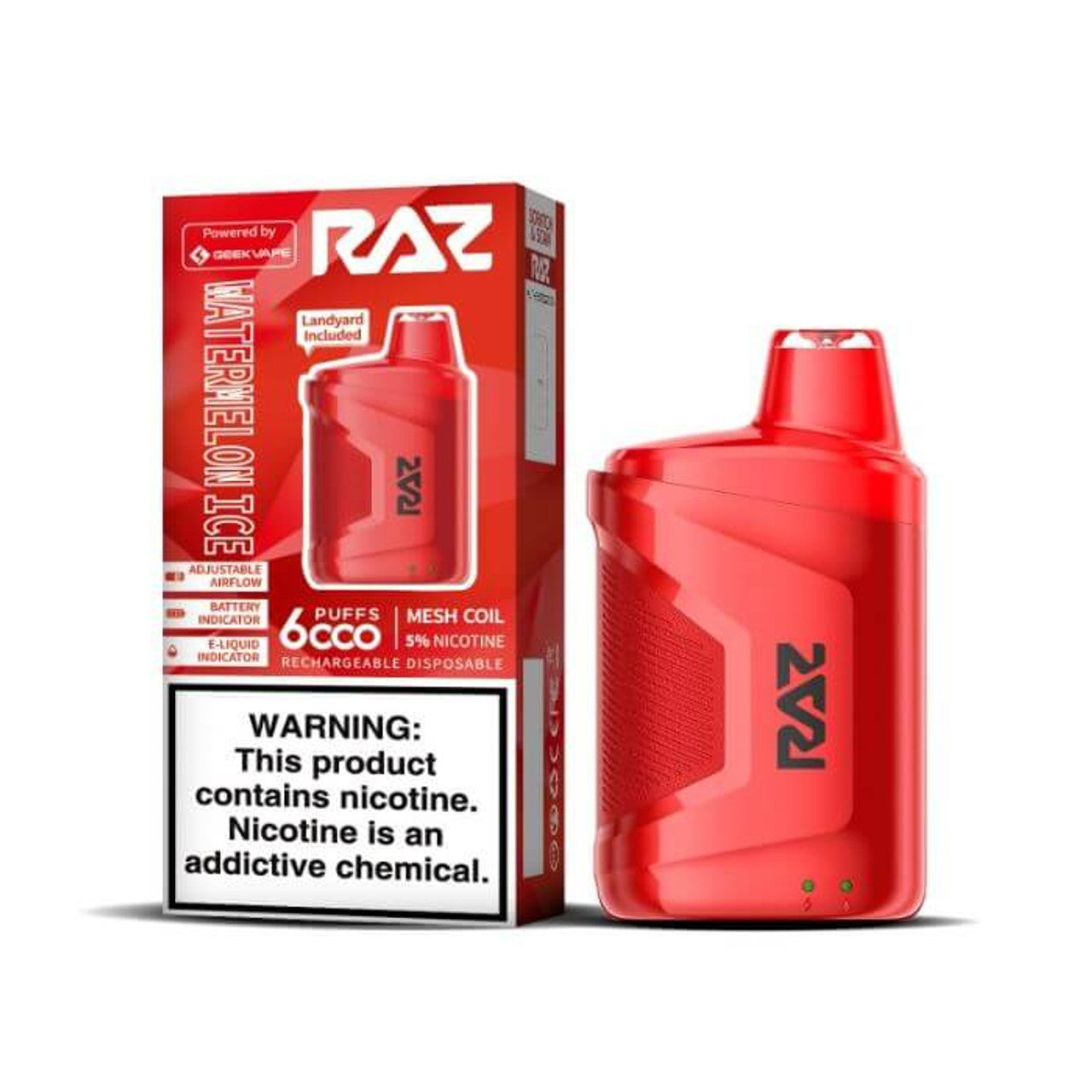RAZ CA6000 Disposable Vape 6000 Puff – 3 pack - Vapes Xpress
