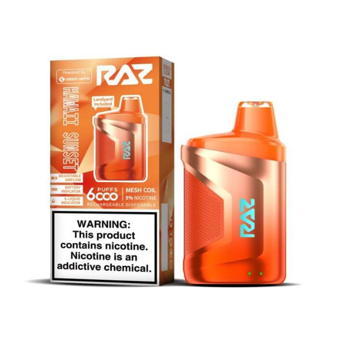 RAZ CA6000 Disposable Vape 6000 PUFF – 1 PACK