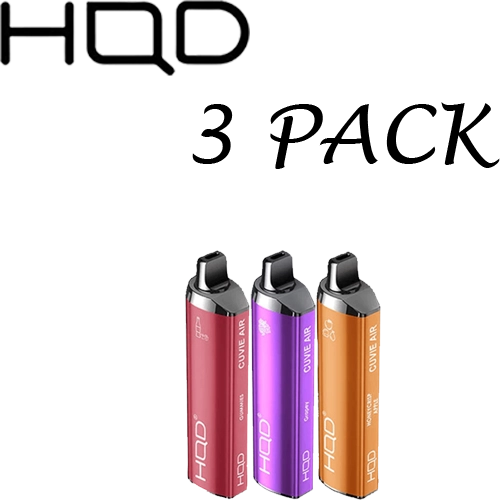 HQD Cuvie Air Disposable Vape - 3 Pack - Vapes Xpress