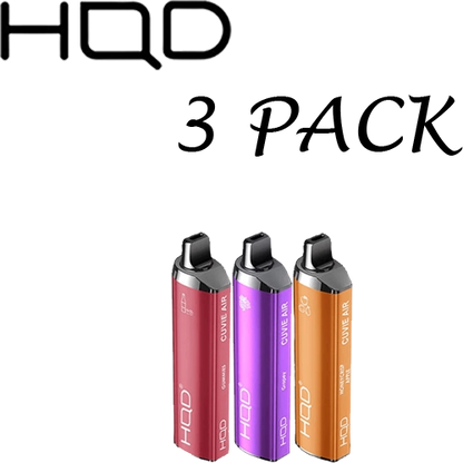 HQD Cuvie Air Disposable Vape - 3 Pack - Vapes Xpress